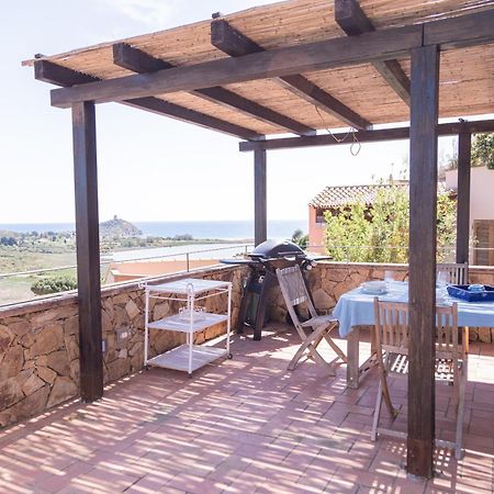 Residenza Del Barone Villa Zoe Chia - Vista Mare Экстерьер фото