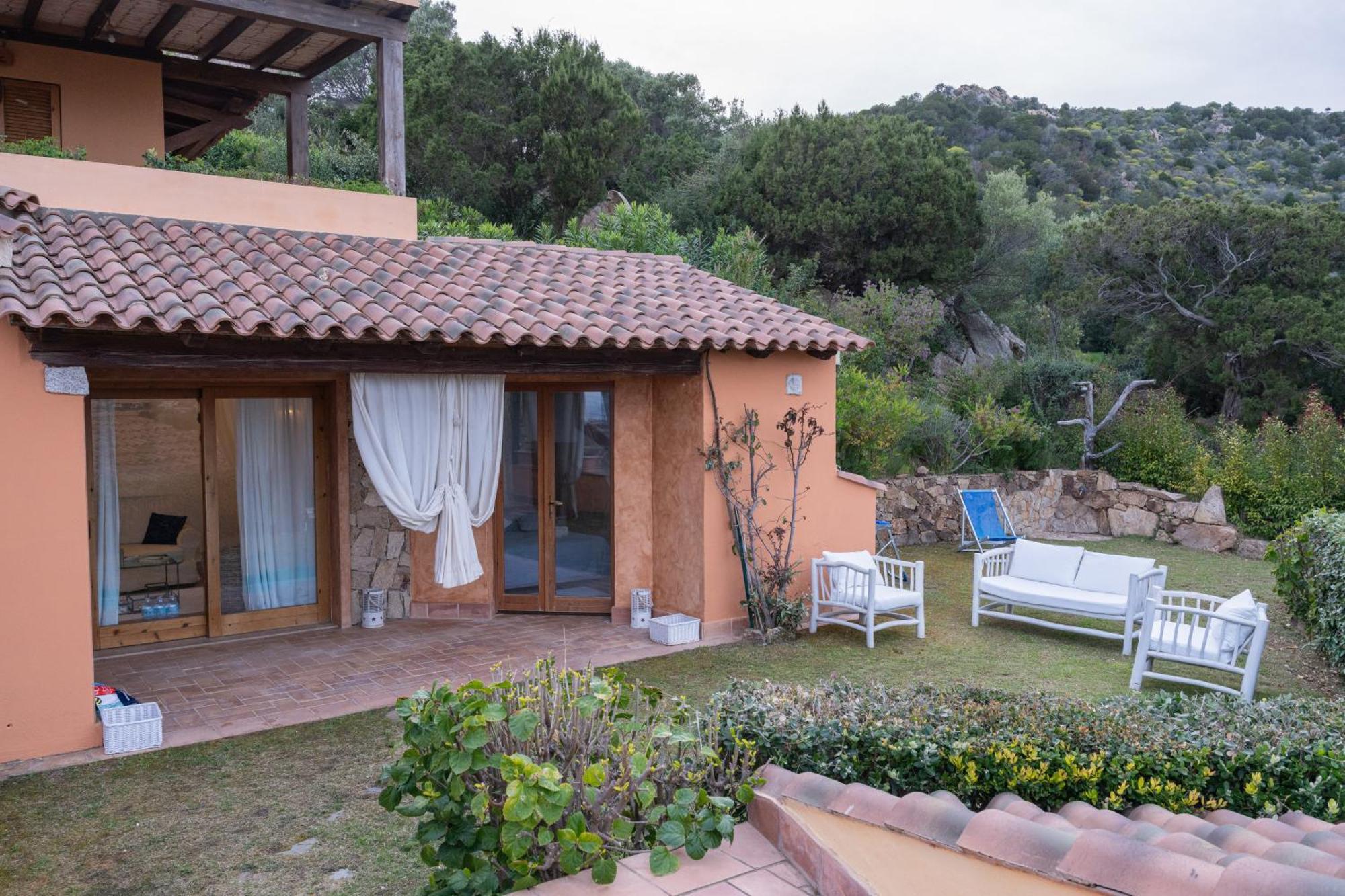 Residenza Del Barone Villa Zoe Chia - Vista Mare Экстерьер фото