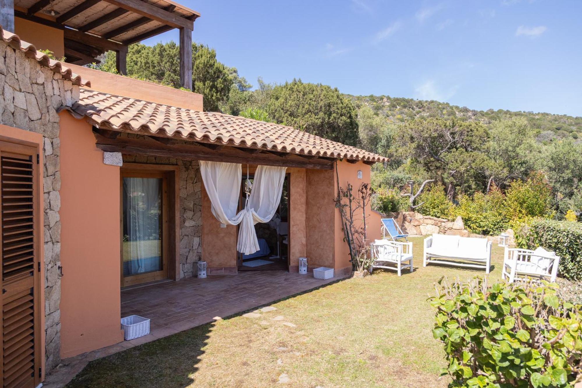 Residenza Del Barone Villa Zoe Chia - Vista Mare Экстерьер фото