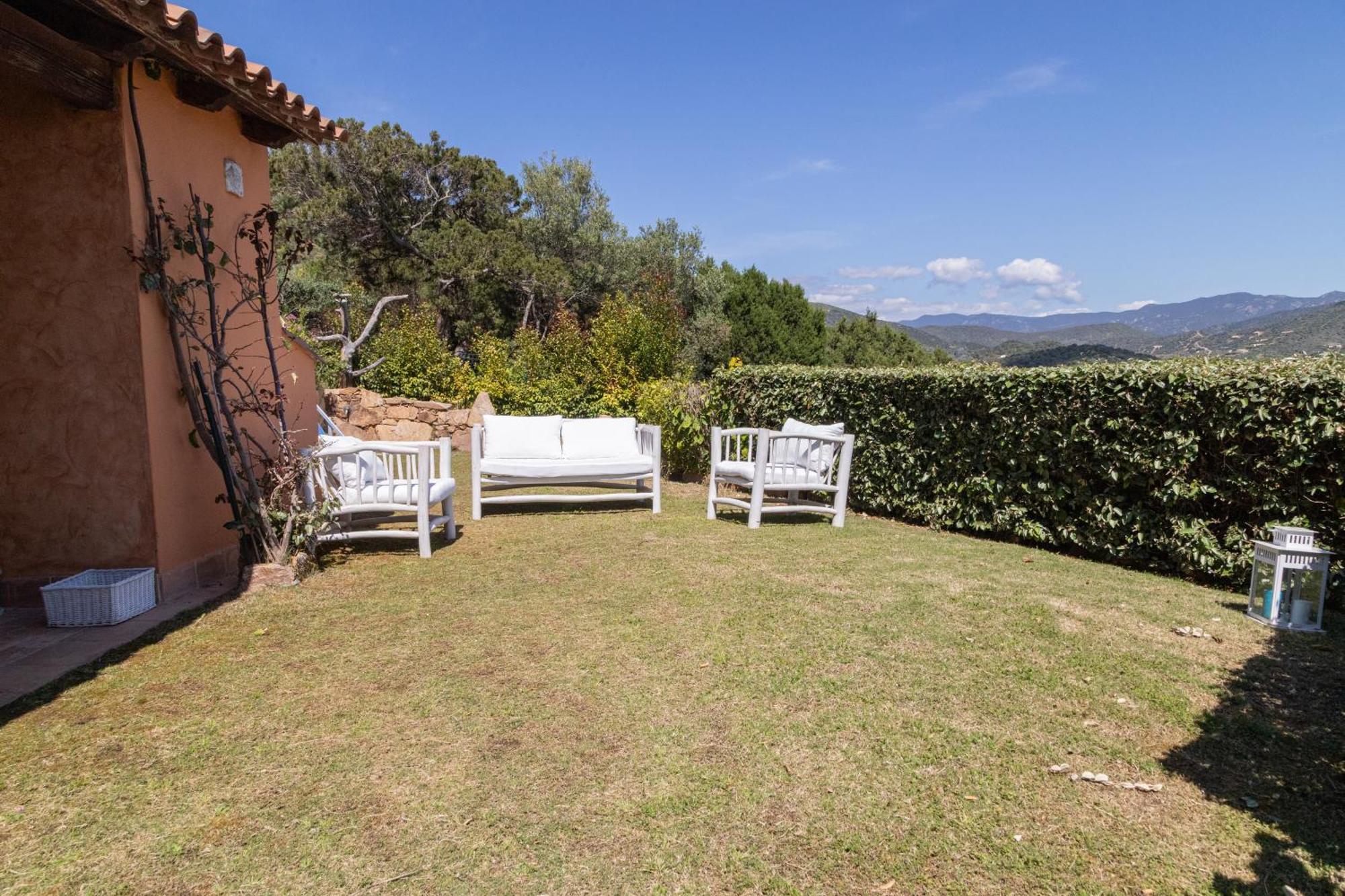 Residenza Del Barone Villa Zoe Chia - Vista Mare Экстерьер фото