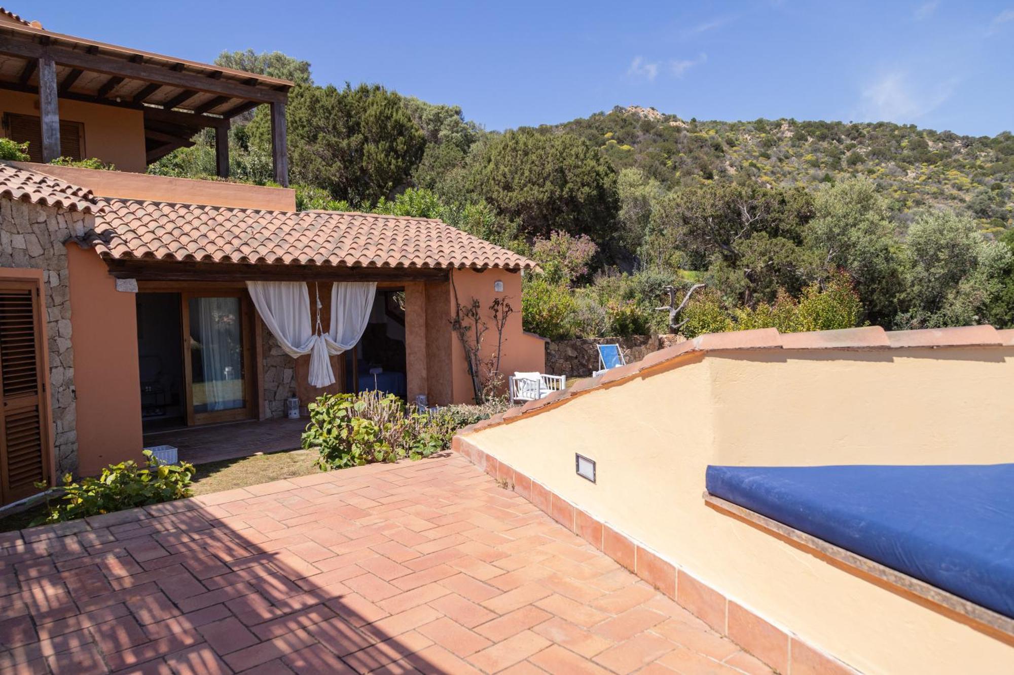 Residenza Del Barone Villa Zoe Chia - Vista Mare Экстерьер фото
